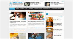 Desktop Screenshot of cancerlacolon.ro